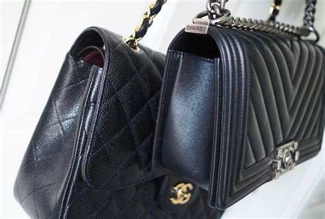 replica chanel grained calfskin bag|chanel calfskin vs lambskin.